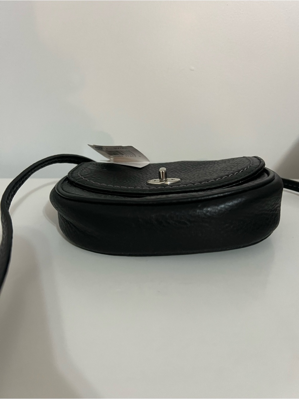 NWT Coach Park Mini Black Pebbled Leather Small Turnlock Crossbody Bag F49872 - Picture 7 of 12